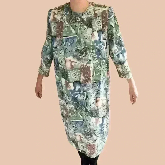 80s  dress - Picture 2 of 6